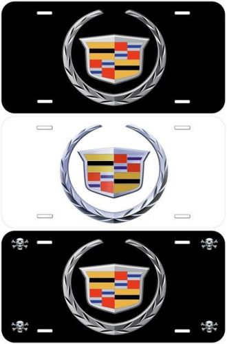 Cadillac aluminum novelty auto license plate