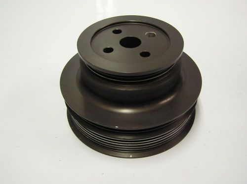 5.250&#034; 6/3 rib 3.250&#034; 3 rib acc. serpentine water pump pulley nascar 060915-21