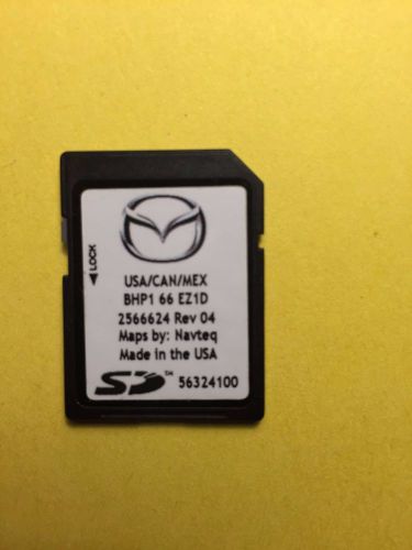 2016 mazda navigation sd card, bhp1 66 ez1d 2566624  rev 04 brand new, latest