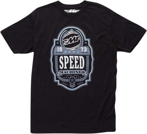 Fmf apparel f441s18118blkm tee saloon blk m