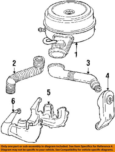 Gm oem air inlet-hot air tube 14094786