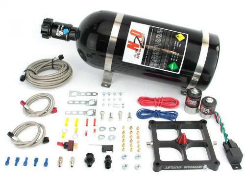 Nitrous outlet 4150 stinger plate system(+10lb bottle)