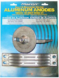 Anode kit aluminum yamaha 150-200hp outboard martyr cmy150kita