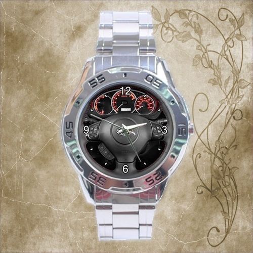 New stainless analogue watch model ! 2011 subaru impreza wrx sti 4 door steering