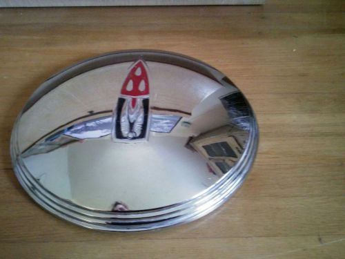 Vntg oldsmobile rocket hubcap car dog dish