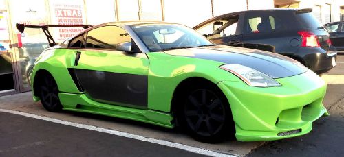 Nissan 350z mastergrade wide body kit ( rare 2003 )