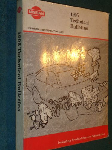 1995 nissan  car / truck bound service bulletin set /  original 300zx++