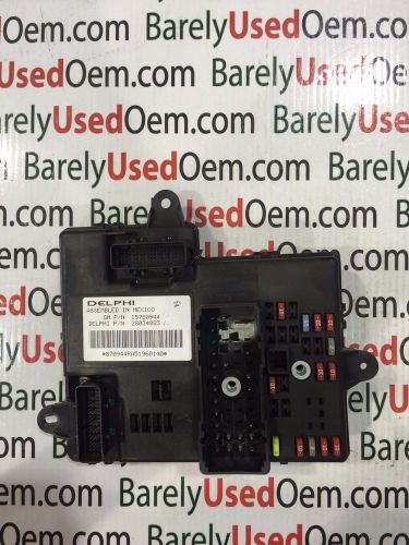 06 chevrolet cobalt body control module 15780944