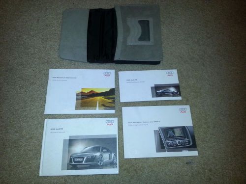 Audi r8 2009 owners manual