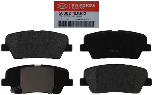 Hyundai oem 58302-4du02 disc brake pad/brake pad or shoe, rear