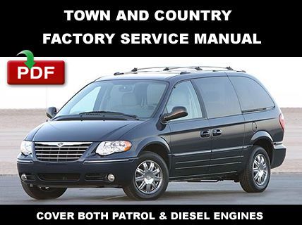 Chrysler town &amp; country 2006 - 2007 factory service repair workshop fsm manual