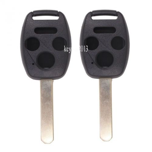 Replace shell remote key case fob 3+1button for honda accord civic crv ridgeline