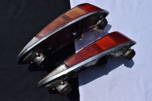 Vw squareback / ghia oem tail light assemblies (pair)