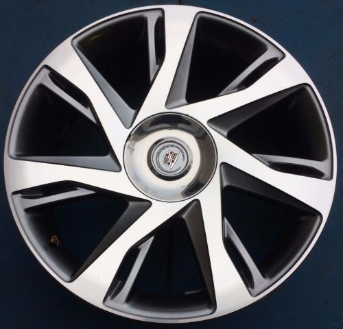 2014 2015 2016 cadillac elr 20&#034; x 8.5&#034; factory oem wheel rim machined grey 4728