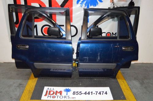 Jdm honda crv rd1 complete doors, wind visors, door panels, mirrors 1997-2001