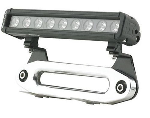 Smittybilt 2814 aluminum hawse fairlead light mount