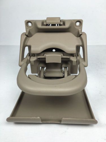 99-04 honda odyssey second seat rear cup holder - tan oem