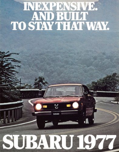 1977 subaru brochure -subaru dl 2d 4d sw-subaru gf hardtop-subaru 4wd sw