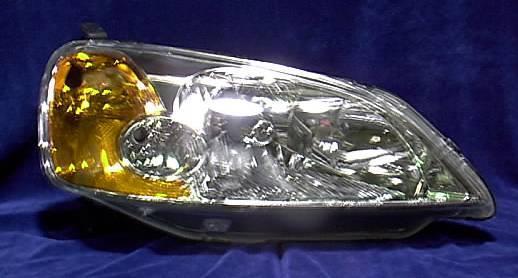 R headlight 01-03 civic coupe new w warranty fast ship