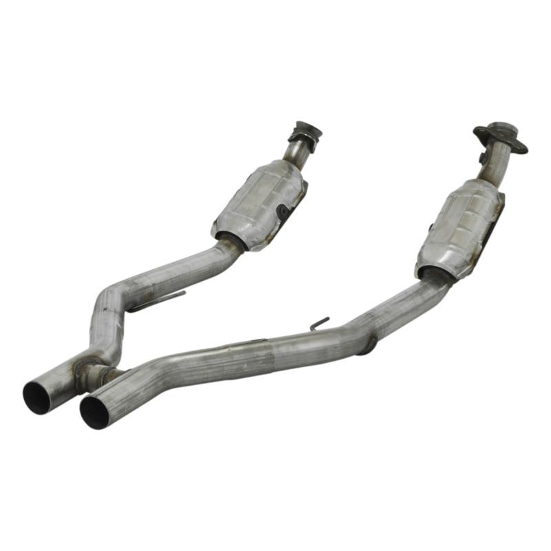 Flowmaster catalytic converter - direct fit - 2.25 in. inlet 2.50 in. outlet -