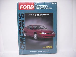 1994-98 ford mustang repair manual