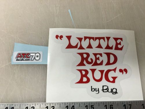 Little red bug  stinger kart decals mcculloch wasp