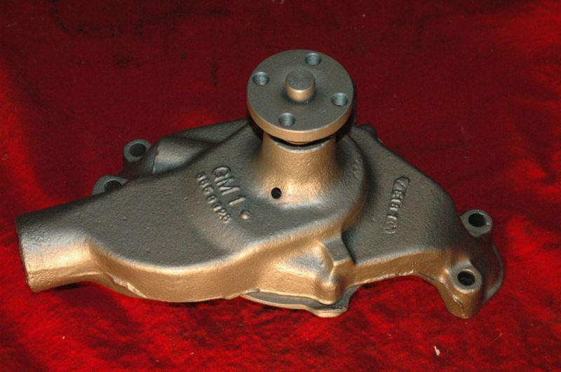  1967 3859326 e187 dated water pump corvette camaro 327/350hp restored 1/2" bypa