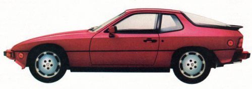 Vintage  original 1982  porsche  924 / 924  turbo  ad - 8 &#034; x  10 3/4 &#034;