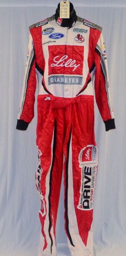 Ryan reed lilly diabetes sfi-5 impact nascar crew fire suit #4610 40/38/35