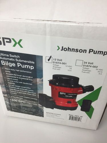 Johnson pump 1600 gph bilge pump