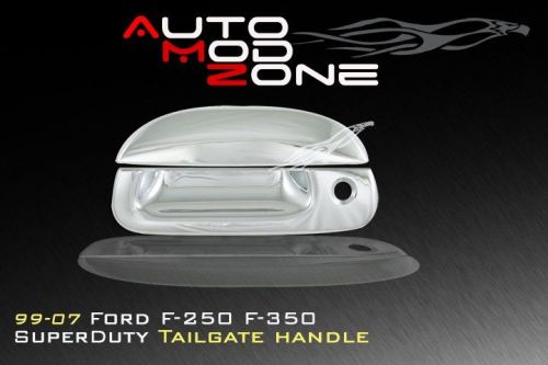 99-07 ford f-250 f-350 superduty chrome tailgate handle cover