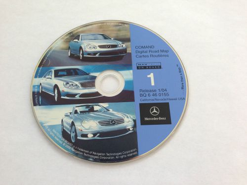 01 2002 2003 04 mercedes clk55 clk320 clk430 clk500 navigation map cd1 ca nv hi