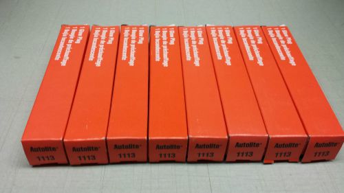 Set of 8 autolite glow plugs 1113 chevrolet gmc *new* free shipping