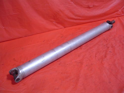 Aluminum driveshaft 42&#034; w/ muncie yoke quarter master pst racing dana spicer