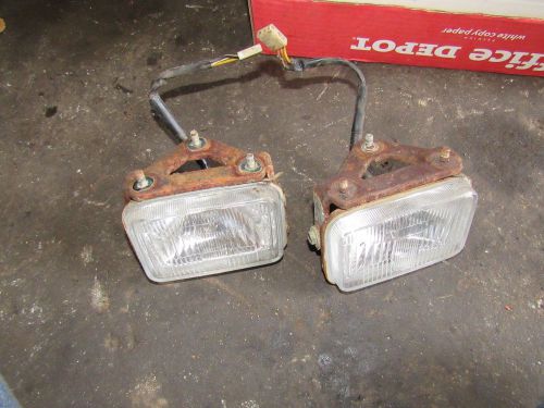 1987 suzuki ltf250 headlights left right lamp lens