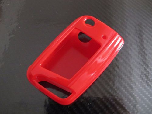 Red plastic remote fob key cover case osir for vw volkswagen tsi golf mk7