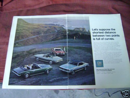 Purchase 1968 Pontiac Firebird 400and Chevy Ss396 Camaro Adposter In