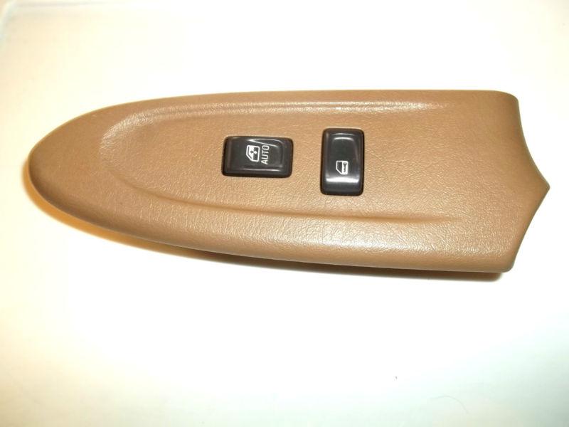 02 thru 05 trailblazer right or passenger side power window switch--tan/brown