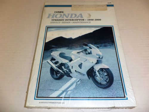 Genuine honda owner&#039;s manual vfr800fi interceptor 1998-2000