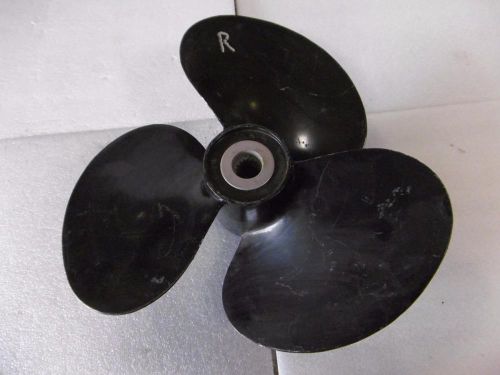 *as-is* volvo penta 16x15r c872000 black 3-blade aluminum propeller