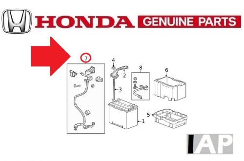 11 12 13 honda odyssey ex exl lx battery starter cable new oem 32410-tk8-a00