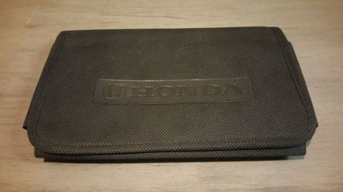 Honda factory owner&#039;s manual case