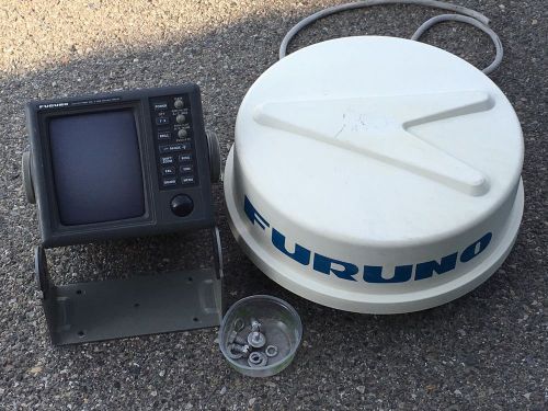 Furuno marine radar radome scanner boat &amp; display 1721 rdp-098 rsb-0054