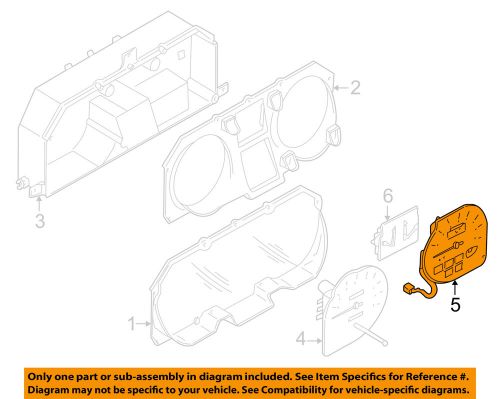 Mitsubishi oem 01-02 montero-tachometer mr532804