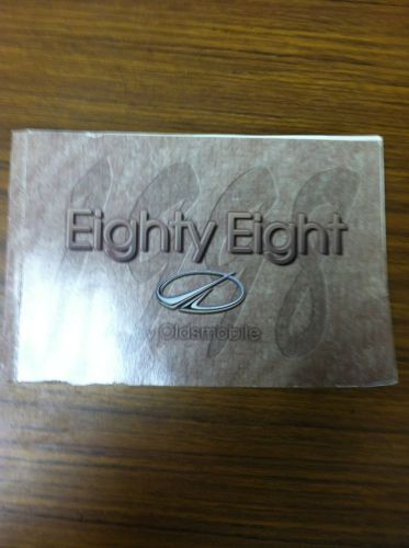 1998 oldsmobile eighty eight owners manual