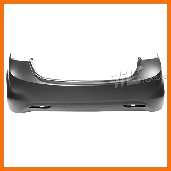 Rear bumper cover hy1100180 primered plastic for 11-12 hyundai elantra usa sedan