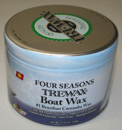 Four Seasons Trewax Boat Wax OEM NEW Brazilian Carnauba Wax ORIGINAL FORMULA