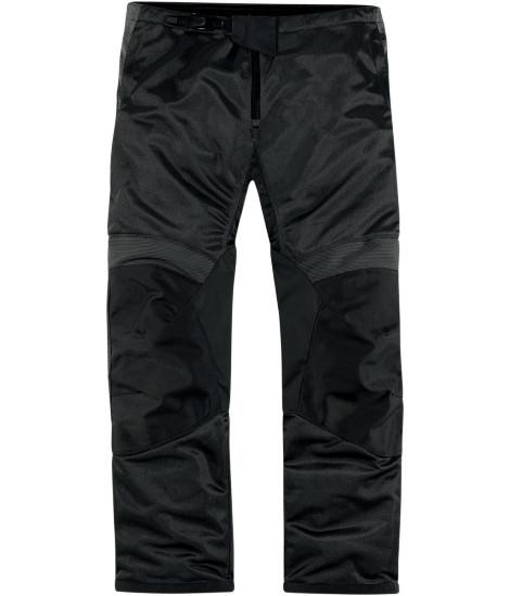 Icon anthem mesh mens textile motorcycle overpant pants black 38 waist