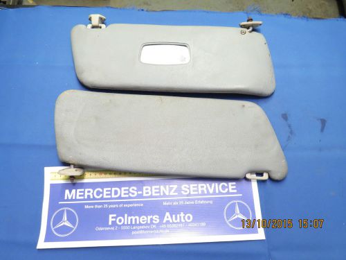 Mercedes original 2 sun visors  /8 w114  w115