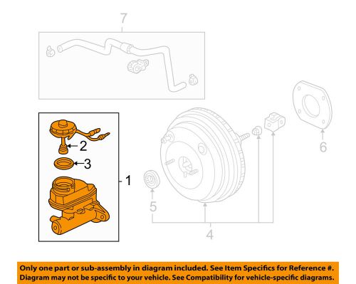 Honda oem-master cylinder 46100s0ka03